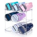 Stackable Water Bottle Organizer for Stanley Tumblers