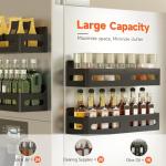 Magnetic Spice Rack Organizer - 4 Pack