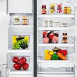 Set of 8 Clear Stackable Storage Bins