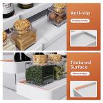 Expandable 3-Tier Spice Rack Organizer - White