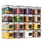 Wildone Airtight Food Storage Container Set of 16
