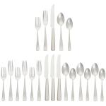 20-Piece Stainless Steel Flatware Set, Service for 4