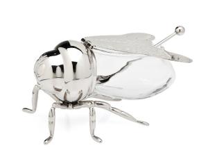 Godinger Silver Bee Honey Jar for All Occasions