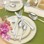 Portola 65-Piece Silverware Set for 12