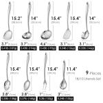 9-Piece Stainless Steel Kitchen Utensil Set