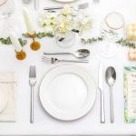 KINGSTONE 40-Piece Premium Stainless Steel Silverware Set