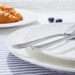 KINGSTONE Hammered 20-Piece Silverware Set