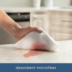 50 Pack Microfiber Cleaning Cloths for Home