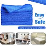 Microfiber Cleaning Cloths - 30-Pack, Blue