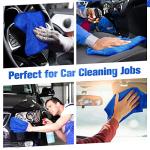 Microfiber Cleaning Cloths - 30-Pack, Blue