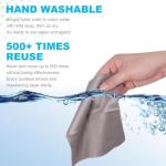 12 Pack Microfiber Lens Cleaning Cloths, Assorted Colors