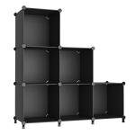 AWTATOS Cube Storage Organizer - 6 Stackable Units