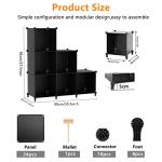 AWTATOS Cube Storage Organizer - 6 Stackable Units