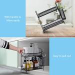 LEMIKKLE Multi-Purpose Countertop Organizer in Black
