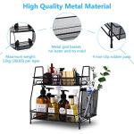 LEMIKKLE Multi-Purpose Countertop Organizer in Black