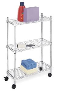 Whitmor Adjustable 3-Tier Metal Shelving Unit