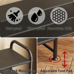 3-Tier Metal Shoe Rack for Closet or Entryway