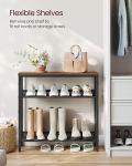 VASAGLE 4-Tier Entryway Shoe Rack Organizer