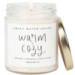 Warm and Cozy Pine Cinnamon Soy Candle 9oz