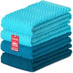 Premium Cotton Absorbent Kitchen Towels - Ocean Set