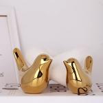 Gold Bird Statues – Modern Decorative Accents