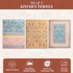 Maison d' Hermine Absorbent Cotton Kitchen Towels Set