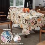 Happy Halloween Witches Brew Vinyl Tablecloth 52x70