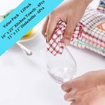 AOTBAT Cotton Kitchen Towels and Dishcloth Set