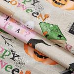 Happy Halloween Witches Brew Vinyl Tablecloth 52x70