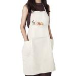 Conda 100% Cotton Canvas Bib Apron with Pockets