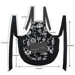 Vintage Floral Kitchen Apron for Women