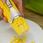 Stainless Steel Corn Peeler and Cob Stripper