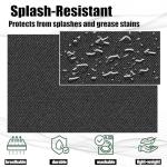 NOBONDO 12 Pack Black Bib Aprons with Pockets