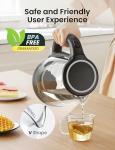 Comfee Electric Kettle, Fast Boil Glass Design