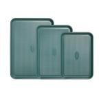 Carote 3-Piece Baking Pan Set in Olive Green
