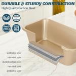 Nonstick Baking Pans Set - 6 Pieces