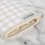 KitchenAid Gingham Oven Mitts - Milkshake 2-Pack