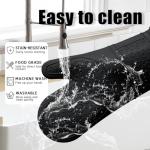 Heat-Resistant Oven Mitts with Silicone Spatulas