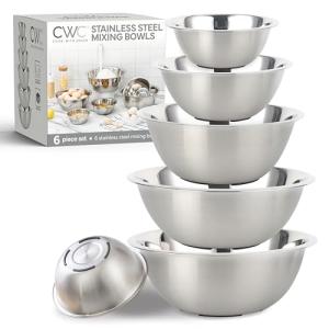 Colorful Stainless Steel Nesting Mixing Bowls Set