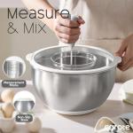 Stainless Steel Mixing Bowls Set with Lids
