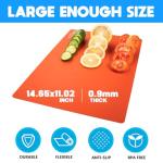 Flexible 5-Piece Non-Slip Cutting Board Set