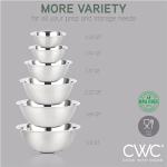 Colorful Stainless Steel Nesting Mixing Bowls Set