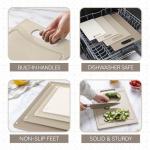 Colorful Non-Slip Cutting Board Set with Handles