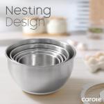 Stainless Steel Mixing Bowls Set with Lids