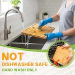 Reversible Bamboo Cutting Board with Juice Groove