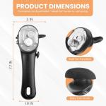 Ergonomic Stainless Steel Manual Can Opener