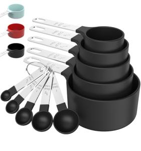 Stackable Measuring Cups and Spoons Set