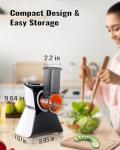 5-in-1 Electric Cheese Grater and Slicer