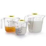 BPA-Free Liquid Measuring Cups Set with Spout