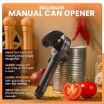 Ergonomic Stainless Steel Manual Can Opener